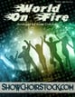 World on Fire SATB choral sheet music cover